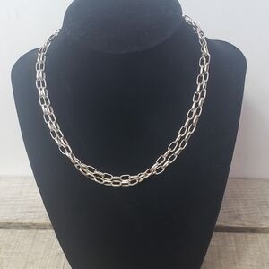 CAROLEE Double Strand Toggle Necklace